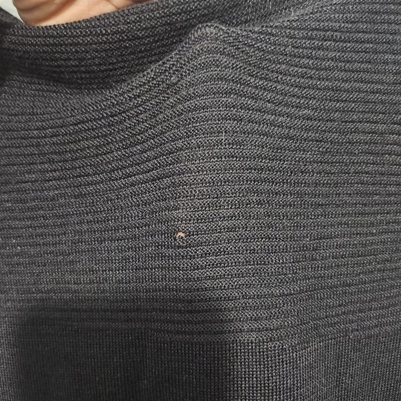 Ann Taylor Women's Black Long Sleeve Sheath Dress Size XL Wool Blend - Picture 10 of 10